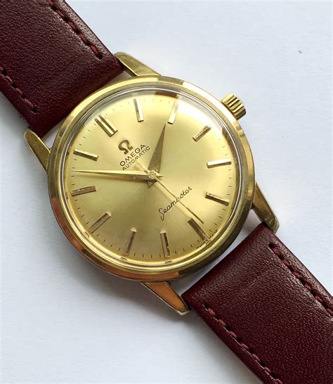 omega seamaster professional gold|omega seamaster gold vintage price.